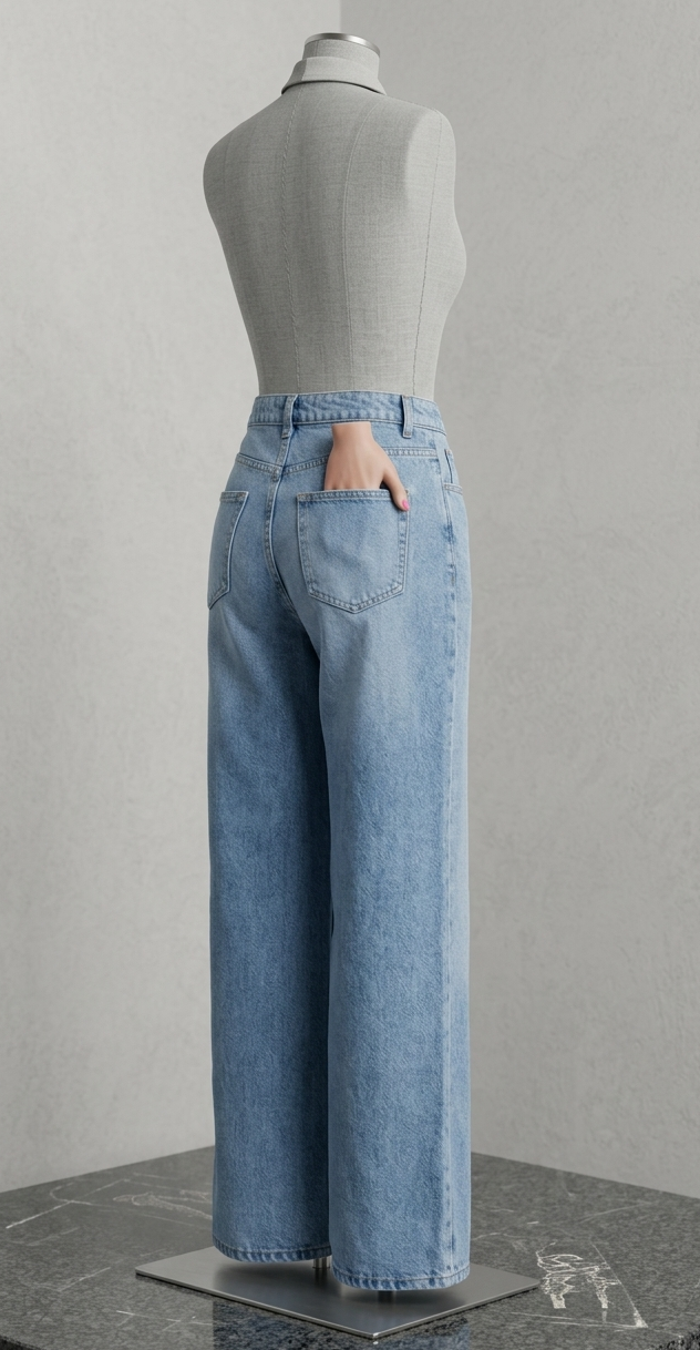 Pantalon Recto Clasico Mujer