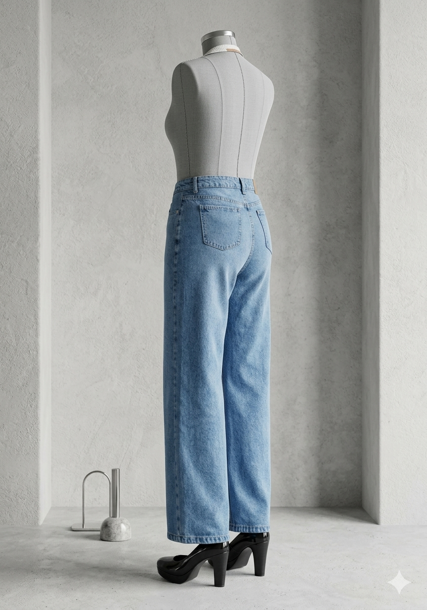 Pantalon Recto Clasico Mujer - Imagen 4