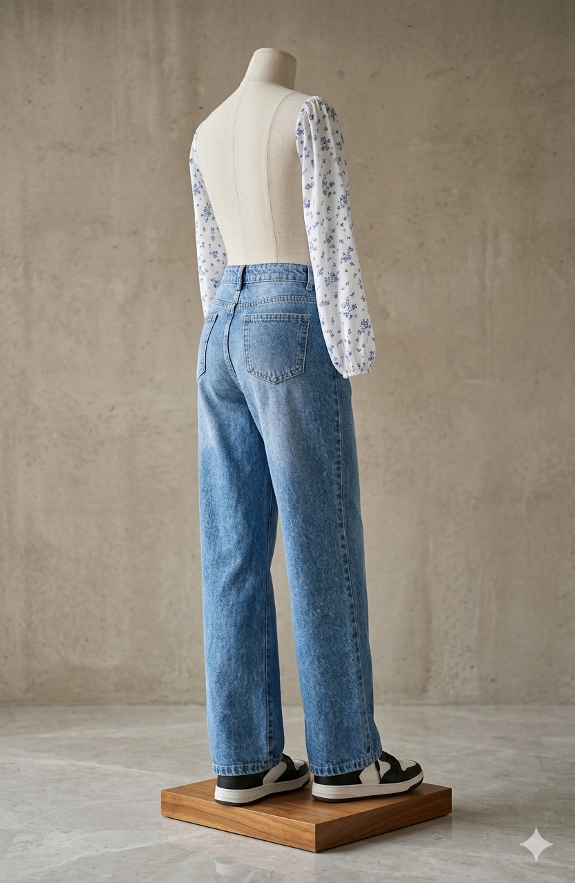 Pantalon Recto Clasico Mujer - Imagen 5