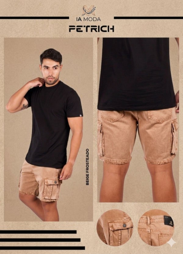 Short Cargo Urbano con bolsillos Hombre